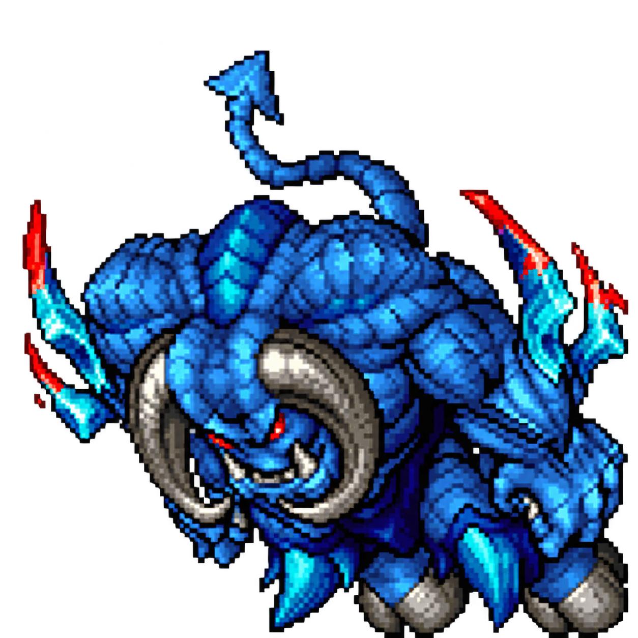 Skadi the Winter Lord visto de frente